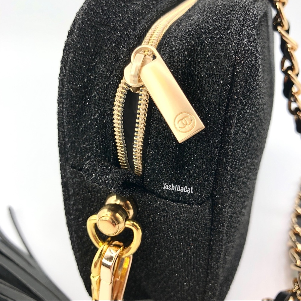 🆕 Chanel Cosmetic Pouch to Crossbody Bag Purse - Picture 2 of 14